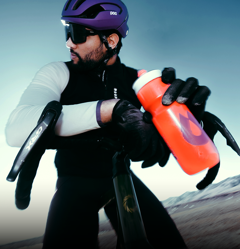 gravel biking breakaway surge single wall bottle