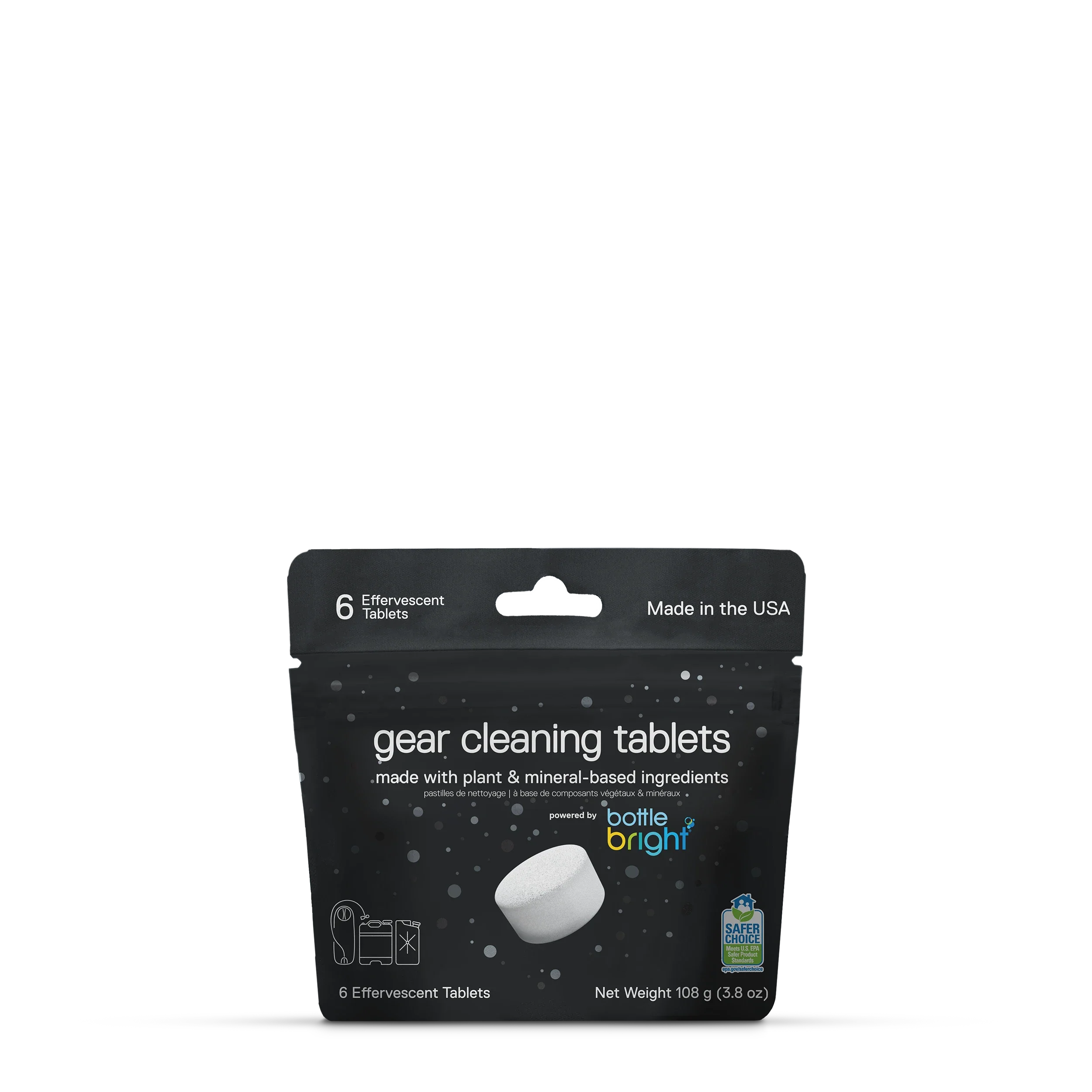 Gear Cleaning Tablets (6 Tablets)
