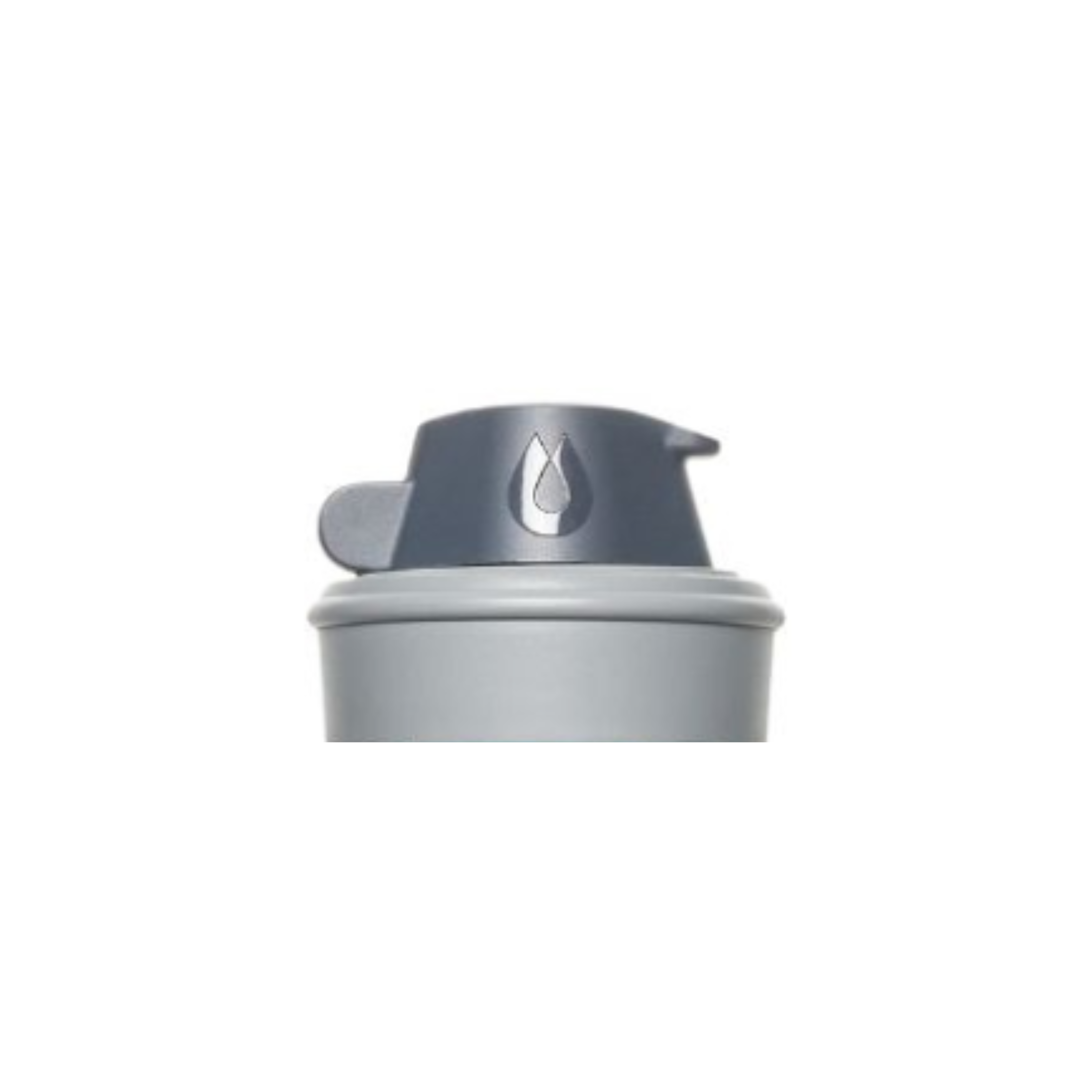 Side on view of HydraPak 42 mm Flux Cap